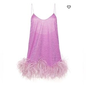 Oséree Lumière Plumage minidress